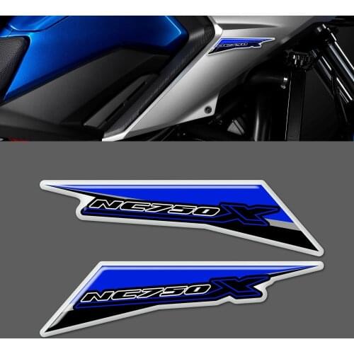 For Honda NC750X NC 750 X Tank Pads Stickers Protector Fairing Emblem Badge Logo Luggage Aluminum Cases Motorcycle 2019 2020