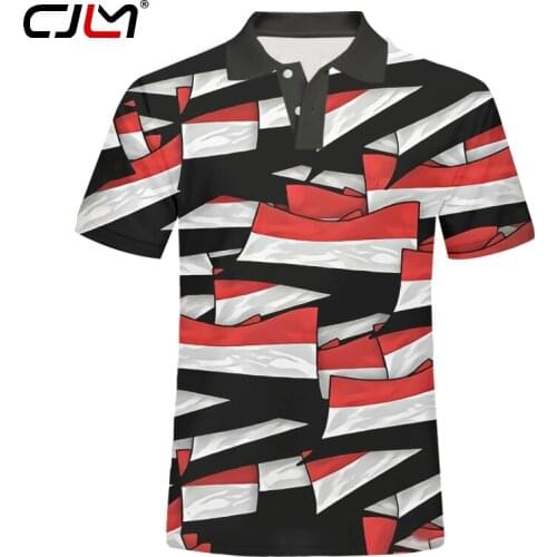 CJLM Polo Shirt Men Polos Para Hombre Camisas 3D Print Republic Yemen Flag Men Clothing Polo T Shirt For Men Tops US Oversized