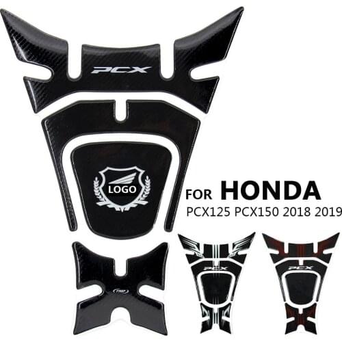 Modified motorcycle For HONDA PCX125 PCX150 2018 2019 pcx sticker 3D Fairing oil Gas Cap Tank Pad protection Sticker badge