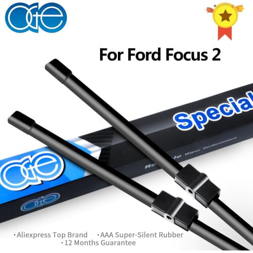 OGE Front Wiper Blade For Ford Focus MK2 MK3 From 2004 To 2017 High Quality Natural Rubber Car Accessories