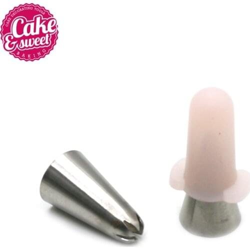Silicone Piping Tip Cover 100pcs small size Decorating Tips Pastry Bags Icing Tubes Cover Cake Sugarcraft Fondant Pastry Tools
