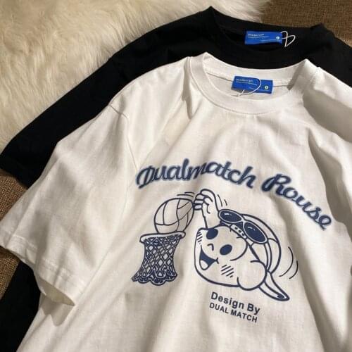 Shirts For Women Clothing Tops Oversize T-shirt Aesthetic Kpop Plus Size Harajuku Tee Couple Clothing Loose X-Long Punk Girl