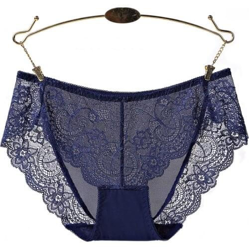 Women Sexy Lingerie hot erotic sexy panties transparent lace underwear porn underpants see through briefs panties for women