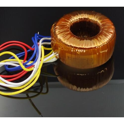 1PCS 50VA (50W) toroid transformer for tube preamp board 110V/220V to 220V + 6.3V +12.6V