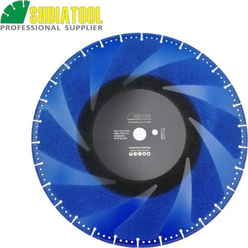 DIATOOL 2pcs 400mm Vacuum Brazed Diamond Blade for All Purpose 16" Demolition Blade For stone iron steel