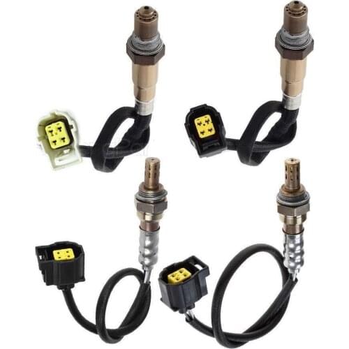 4pcs O2 Oxygen Sensor Upstream & Downstream For 2008 2009 Jeep Wrangler 3.8L