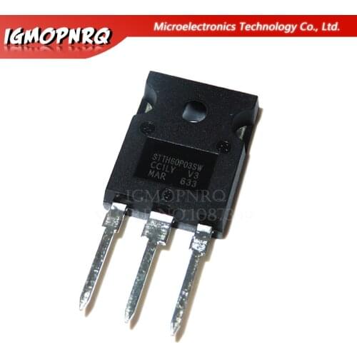 5PCS STTH60P03SW TO-3P STTH60P03 TO247 60P03SW TO-247 60P03