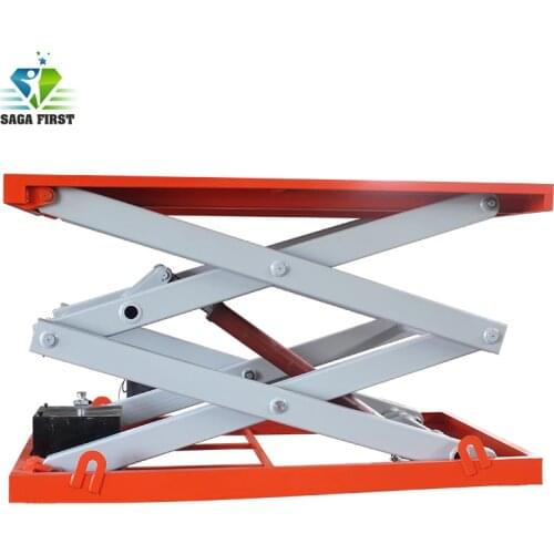 European Quality 4ton Lifting Capacity Hydraulic Electric Stationary Scissor Lift Table