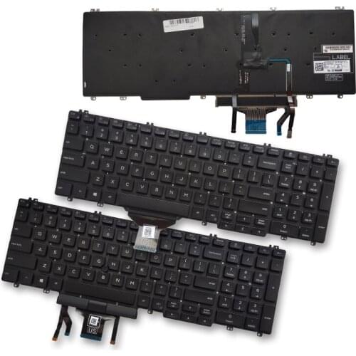 US Backlit Keyboard for Dell Precision 3500 3501 3540 3541 Latitude 5500 5501 2019 mmh7v laptop