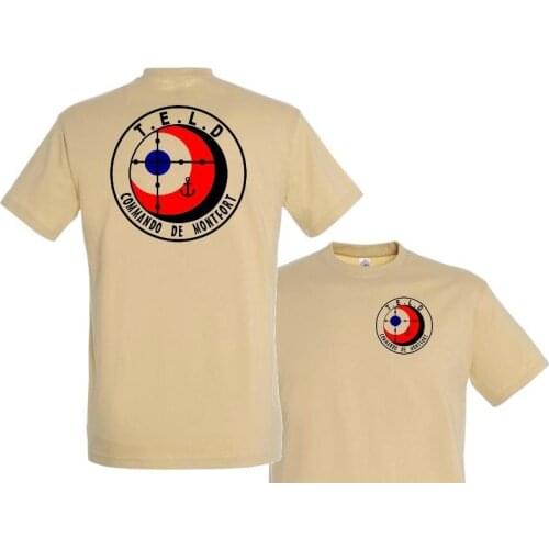 Snake Patch - T-Shirt " Teld Commando De Montfort " Tireur Elite Marine Cos 2018 New Brand Tops Cool T Shirt Casual T-Shirt