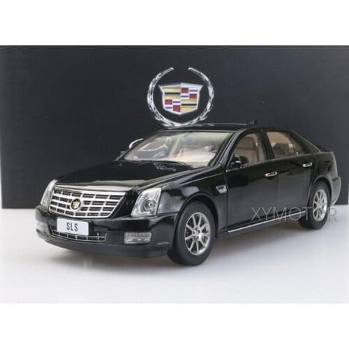New Scale 1:18 Model For Cadillac SLS Seville Diecast CAR MODEL TOYS Boys Girls Collection Ornaments Black Metal,Plastic,Rubber