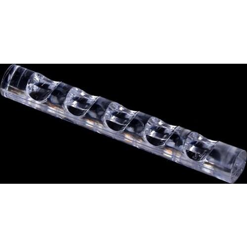 HOT 1Pc Nail Tool Rack Nail Brush Stand Clear Acrylic Holder Display Stand Rest for 5 Nail Art Pens Brushes