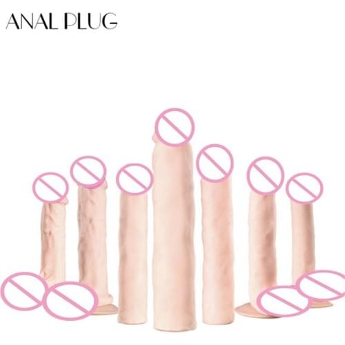 Realistic Artificial Penis Dick Soft Silicone Dildo Suction Cup Male Woman Masturbator Adult Sex Toys Dildos