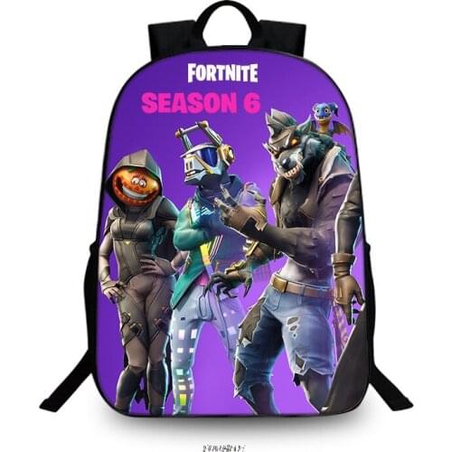 FORTNITE School Bags Boys Girls Large Capacity Backpack Children Mutil-Pattern Laptop Backpack Teens Rusksack Children Knapsack
