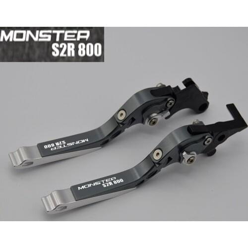 Yang hua CNC Folding&Extending Brake Clutch Levers For Ducati MONSTER S2R 800 2005 2006 2007