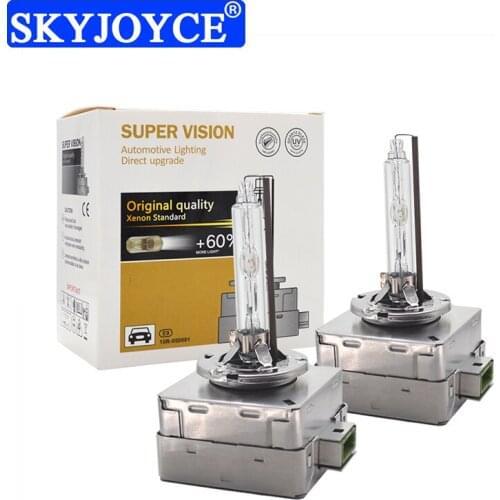 SKYJOYCE Xenon Standard D1S 35W Original Xenon D3S HID Headlight Car Bulb 55W D1S D3S Auto Headlamp 4300K 5000K 6000K 8000K