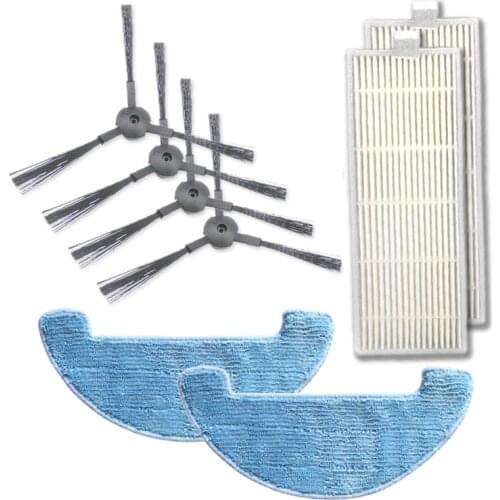 Robot Parts Side Brush HEPA Filter Mop Cloth for GUTREND 220 200 Aqua G200B G220W G300W robotic Vacuum Cleaner Parts replacement