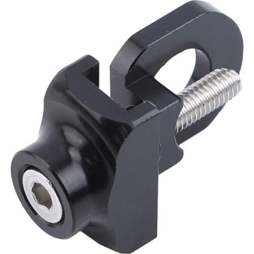 Aluminum Alloy Cycling Single Speed Converte Folding Derailleur Bicycle Chain Tensioner With Sprocket Guide Wheel Oval MTB Bike