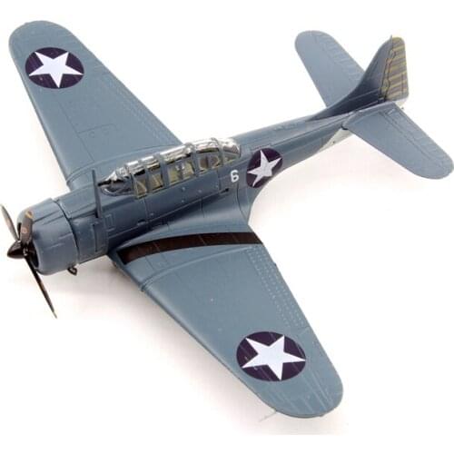 1/72 USA American Navy Army Douglas SBD Fighter Aircraft Airplane Models Adult Children Toys for Display Show
