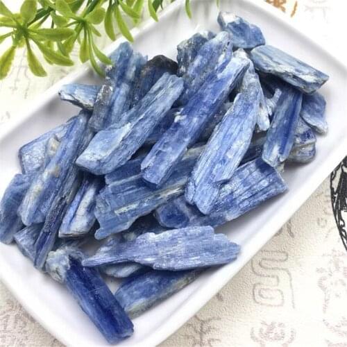 100-500g Natural Blue Celestite Crystal Cluster Mineral Specimen Chip From Madagascar For Decoration