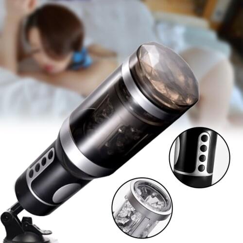 Automatic Aircraft Cup Intelligent Induction Telescopic Rotating Electric Masturbation Adult Sex Toy SN-Hot