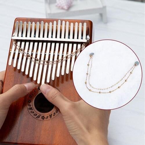 Chain for Kalimba Piano Chain Sand Chain for Finger Piano Thumb Piano Sound Performance Improve Musical Chain Instrument