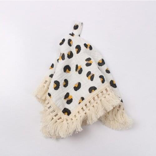 Baby Facecloth Soother Towel Handkerchief Cotton Burp Cloth Soft Absorbent Gauze Washcloth Shower Gifts for Newborn 69HE