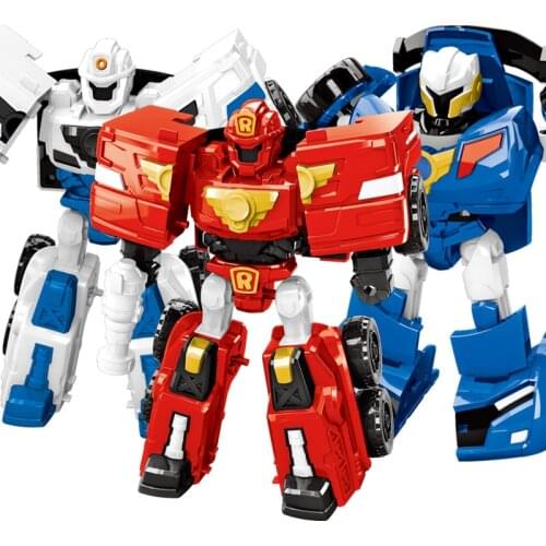 Toys Car Robot Assemble Action Figure Deformation Car Kids Birthday Gifts Educational Cartoon Toys For Boys Children Girls