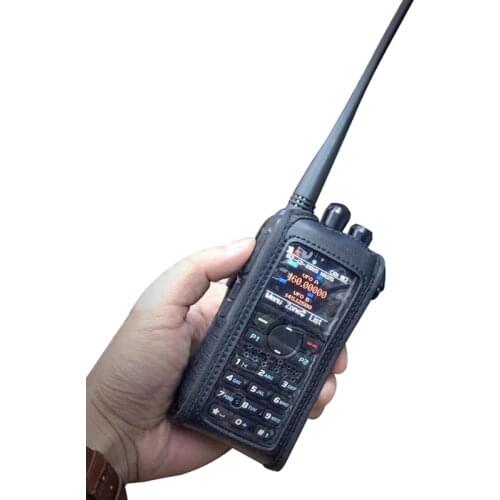 Soft case Leather case for walkie talkie anytone AT-D878UV Plus Ham radio