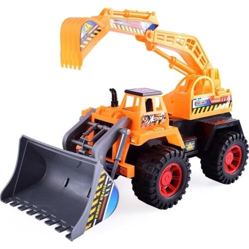 Cute New Childrens Toys For Boys Large Inertia Car Simulation Model Bulldozer Mining Car Birthday Gift For Kids Toy Store