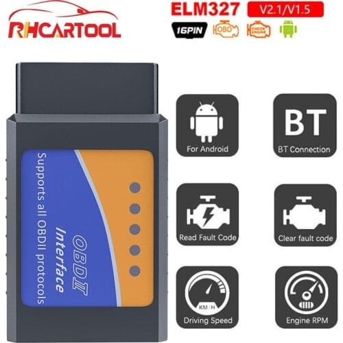 ELM327 V1.5 V2.1 OBD2 Scanner for Auto OBD 2 Car Scanner Car Diagnostic Tool Automotive Scanner Car Tools For Toyota KO AP200