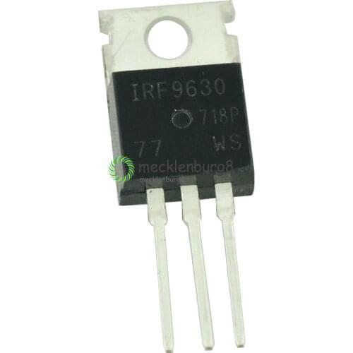 Original IRF9630 IRF9630PBF P-Channel MOSFET 200V 6.5A TO-220 NEW