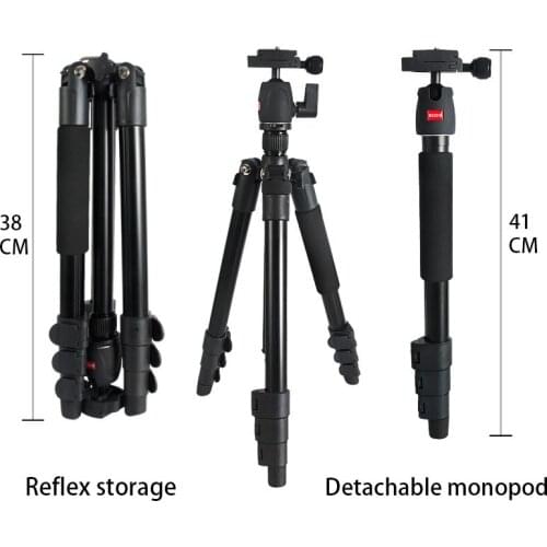 Camera tripod portable flexible photographic tripod monopod travel stand mini tripod for smartphone DSLR slr camera camcorder