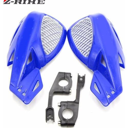 5 colors optional motorcycle brush bar hand guards blue handguards ABS motorbike handle guards for honda yamaha kawasaki 144