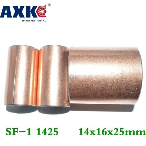 Axk 10pcs Sf-1 1425 14x16x25 Mm Self Lubricating Composite Bearing Bushing Sleeve Free Shipping Sf1
