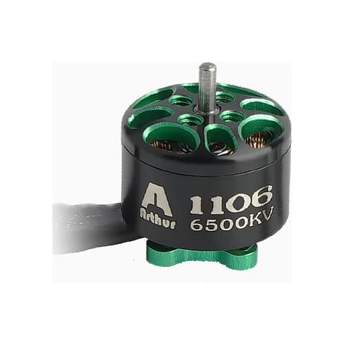 Flashhobby Arthur A1106 6500KV 2-3S FPV Brushless Motor for RC FPV Racing Freestyle 2-3inch Toothpick Cinewhoop Drone