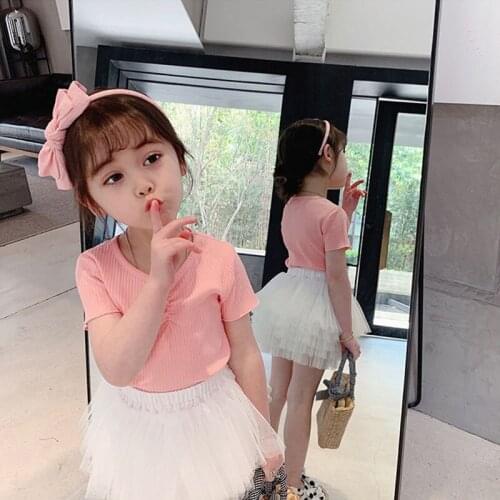 JARGAZOL Short Sleeve T-shirts For Girls