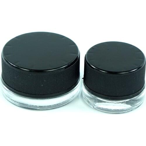 10pcs 9ml Glass Bottle with Child Resistant Cap Glass Container
