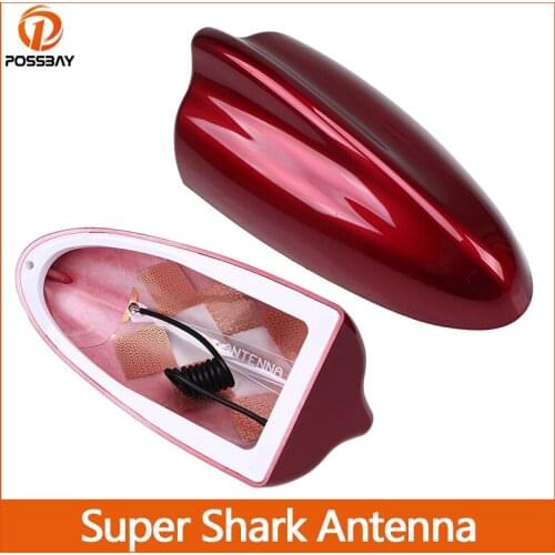 Super Car Shark Fin Antenna Universal Auto Radio Signal Aerials for Seat Ibiza/Mazda 3/Megane 2 3/Alfa Romeo 159/Opel Corsa/BMW