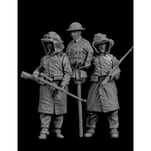 1/35 Assembly Resin Figure kit British Snipers