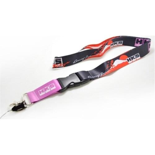 1pcs jdm Style Keychain Key ring Lanyard Mobile ID Card Refitting Hanging Strap