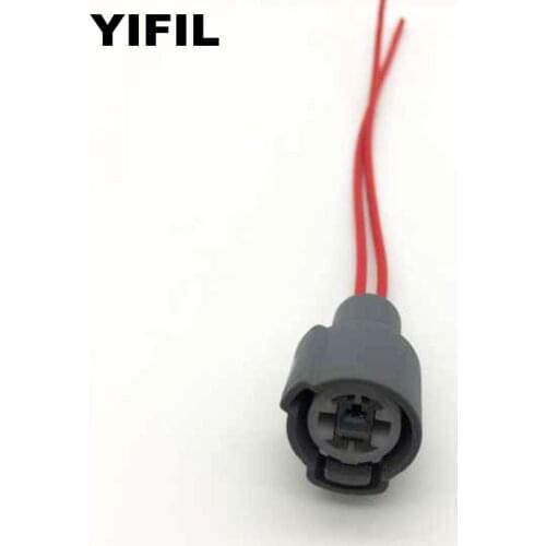 10pcs/lot 2 Pin/Way Oil Pressure Switch Knock Coolant Sensor Connector Plug With Pigtail For Honda Acura VTEC Sumitomo 6189-0156