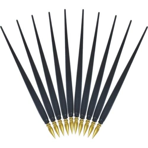 10PCS DIY Plastic Single-Tip Magic Scratch Coloring Pen Scraping Painting Stylus Repair Scraping Arts Drawing Graffiti Tools Toy