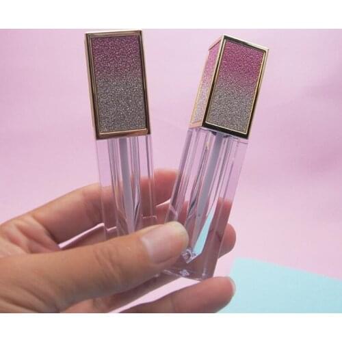 10pcs 4.5ml Empty Lip Glaze Bottle Lip Gloss Container Refillable Empty Bottles DIY Make Up Tool