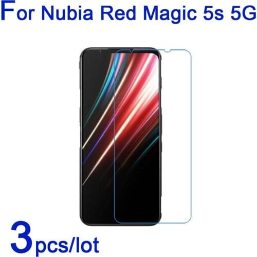 3pcs/pack Screen Protector Coverage Clear/matte/Nano anti-explosion Protective Films for ZTE Nubia Red Magic 5S 5G LCD Guard