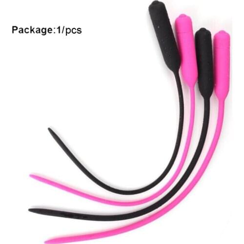 45cm Vibrating Penis Plug Urethral Vibrator Male Masturbator, Silicone Urethral Sounds Catheter Dilators Sex Toy