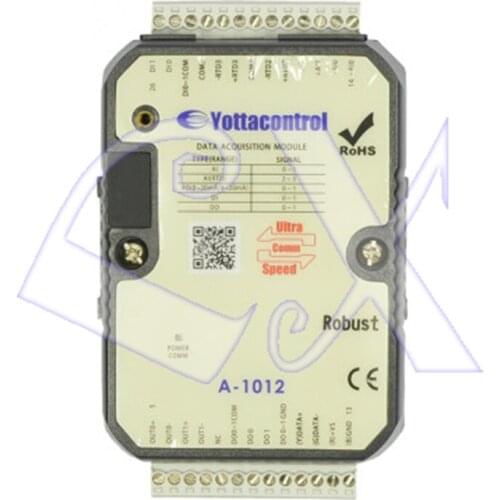 A-1012 4AI2AO2DI2DO 4-20mA 2 way current voltage analog temperature acquisition module PT100 modbus RS-485 Analog I/O Remote