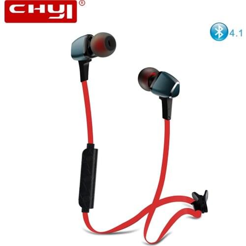 CHYI M6 Wireless Bluetooth Earphones Rechargeable Sport Stereo Noise Canceling Headset With Microphone For IPhone Xiaomi Android
