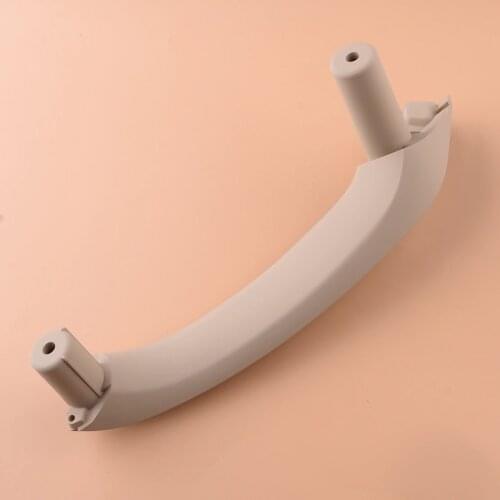 Beige Rear Left Car Interior Door Pull Handle Trim Cover Fit for BMW X3 F25 X4 F26 2011 2012 2013 2014 2015 2016 2017