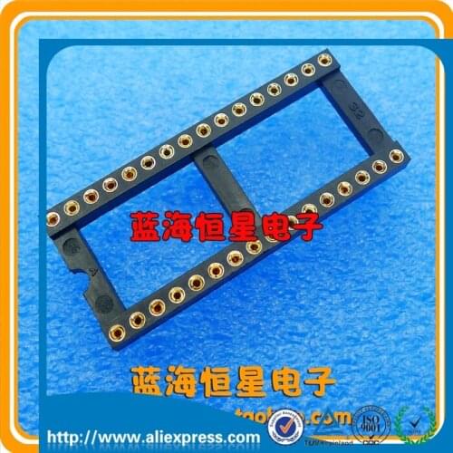 32P round hole IC block 32P round hole chip holder DIP-32 socket DIP32